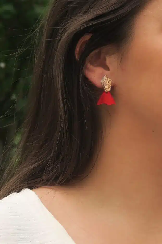 Pendiente San Fermín, Fiestas Pamplona, Pendiente metacrilato